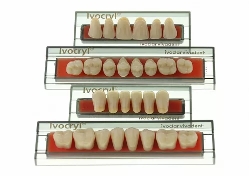 Зубы Ivocryl Набор из 8 зубов Chromascop жеват.верх. 32 420