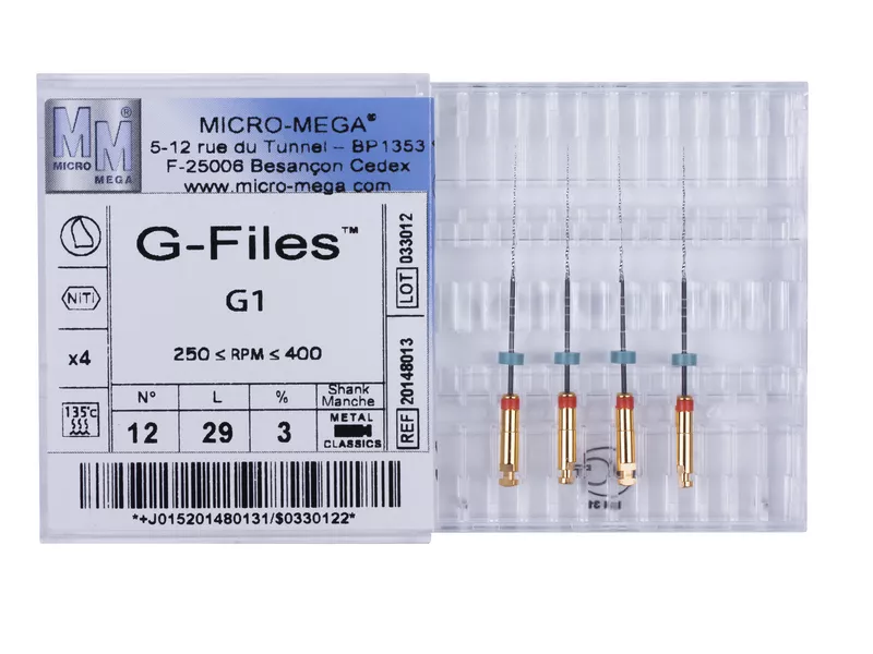 G-Files G1 29 mm Classics - инструменты эндодонтические, шт