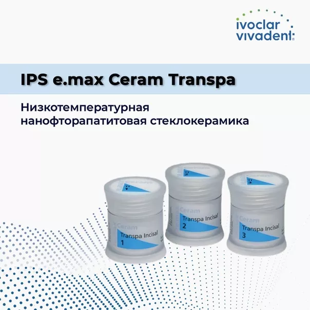 Эмаль IPS e.max Transpa Ceram Incisal 20 г (TI3)