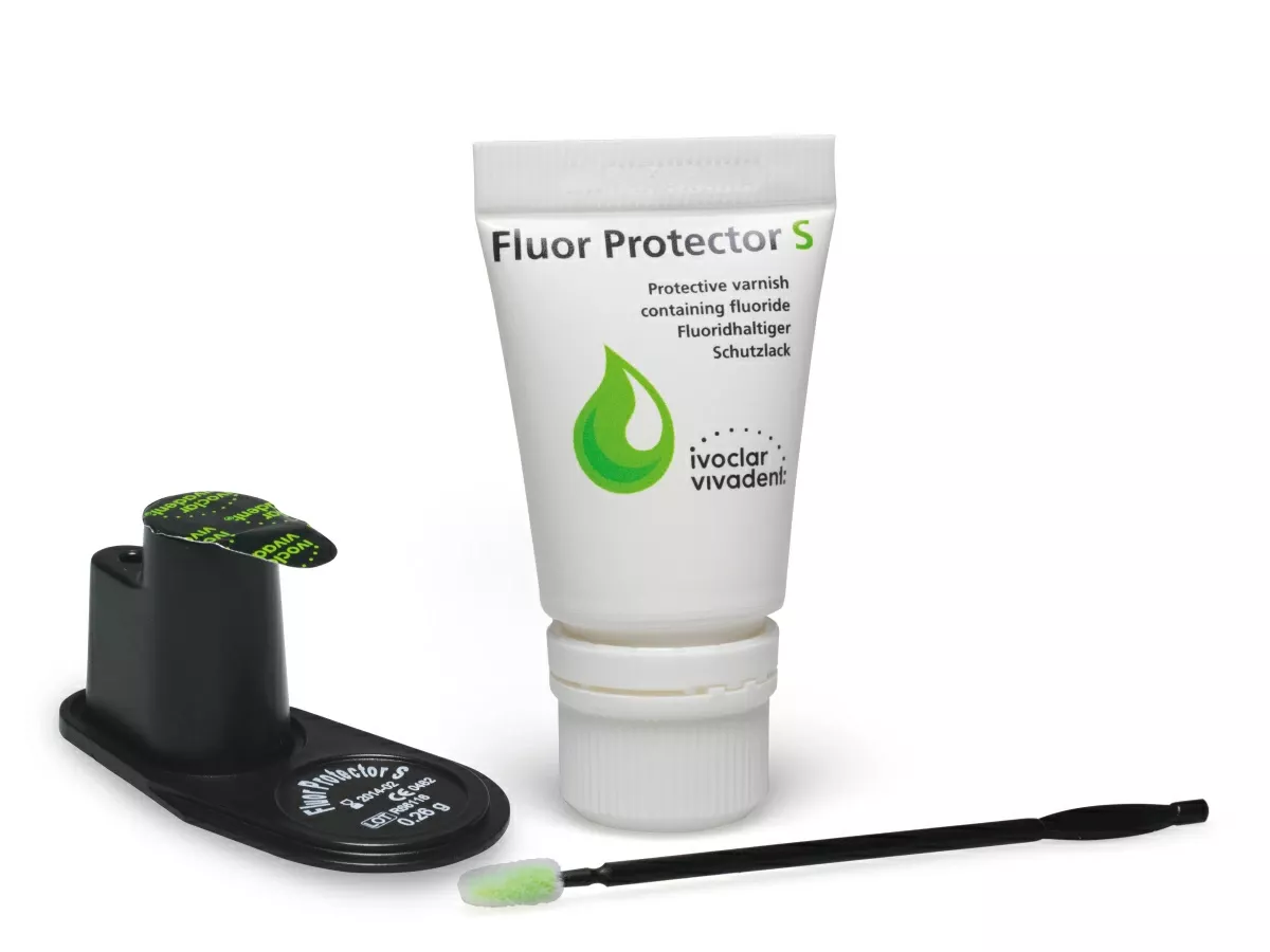 Фторлак Fluor Protector 3 x 7 г - фторсодержащий защитный лак для снижения чувствительности