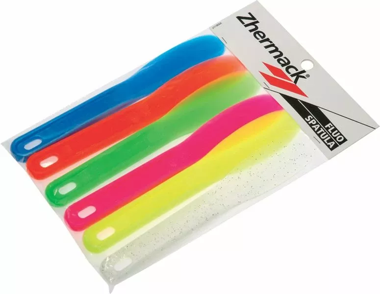 Шпатели цветные флюоресцентные для альгинатов MIXING SPATULA (6 шт. в упаковке)