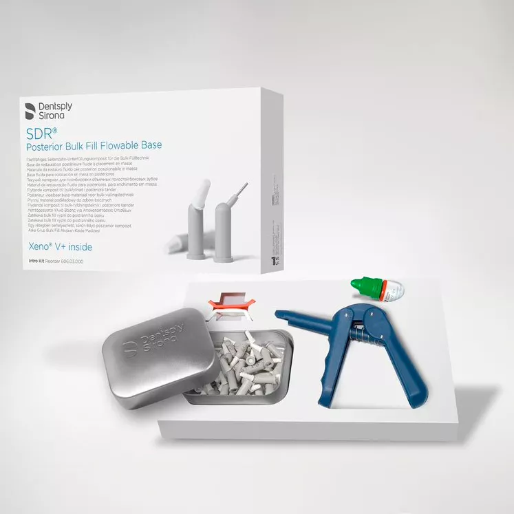 Dentsply SDR Starter Kit - НАБОР в капсулах (45 капсул по 0,25 г ) - жидкотекучий материал для жевател. Зубов
