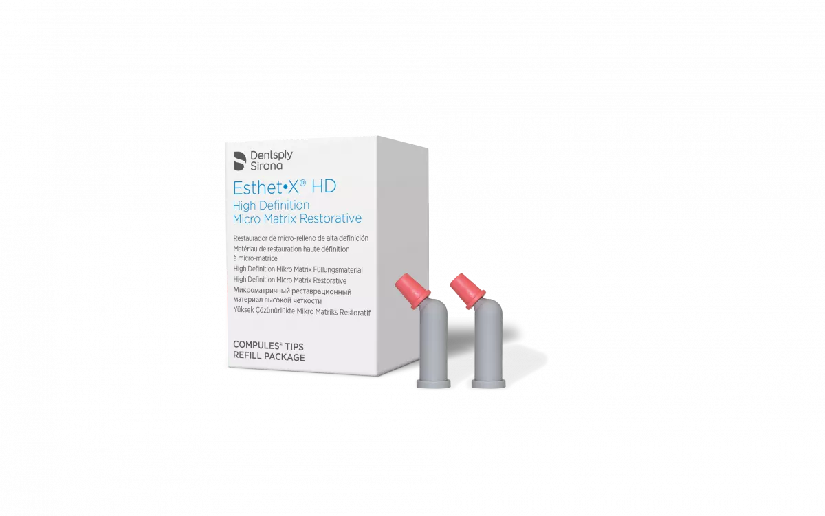 Dentsply Esthet-X-HD WO, 10 капсул по 0.25 г - улучшенный микроматричный композит (белый опак)