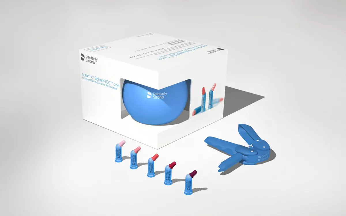 Dentsply Ceram.X SphereTEC универсальный светоотверждаемый композитный материал, Cтартовый набор компьюл (24 шт по 0,25 г)