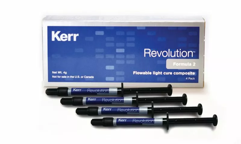 Kerr Revolution Intro Kit-жидкий композит набор, 4 шприца х 1 г, А2, В3, С3, универсальный опаковый