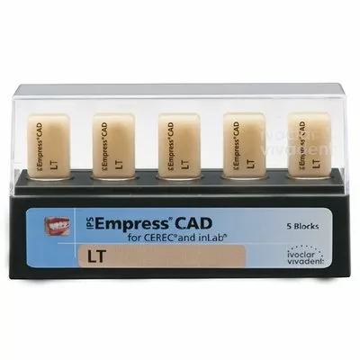 Блоки IPS Empress CAD CEREC/inLab LT B2 I12 5 шт.