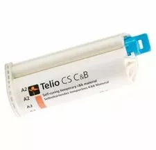 Светоотверждаемый пастообразный композитный материал для изготовления временных реставраций: Telio CS C&B, оттенок А2, 78 г