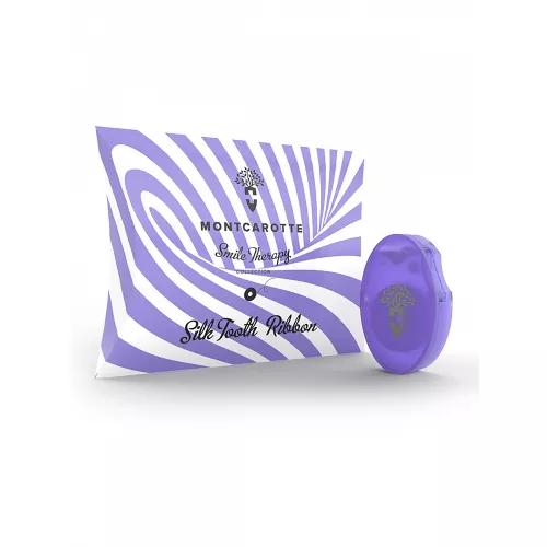 MontCarotte Шелковая лента для зубов Фиолетовая