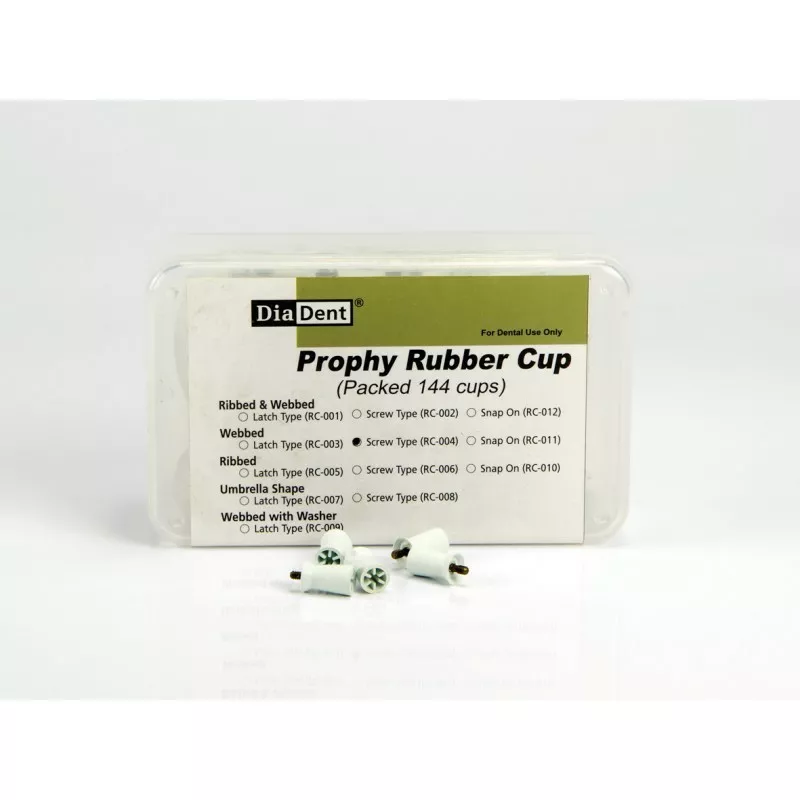 Prophy Rubber Cup DiaDent Резиновые чашечки для профчистки