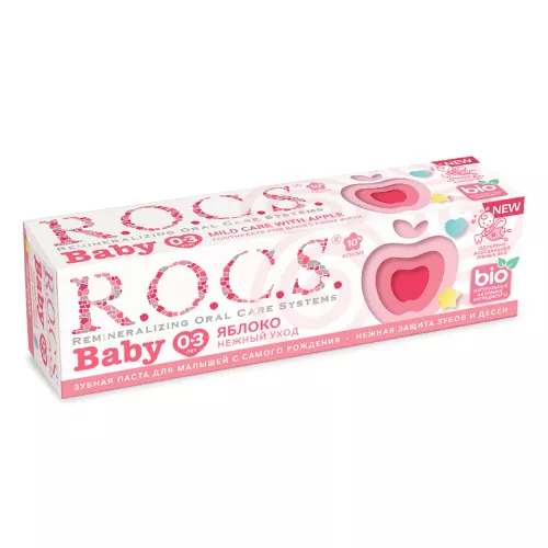 Зубная паста R.O.C.S. Baby Яблоко, 45 гр