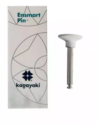Набор полиров "Kagayaki Ensmart Pin" 125 (диск, пуля, чашка - белый) - металл - 30 шт