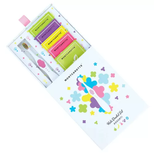 MontCarotte Подарочный набор детской косметики для зубов для детей Розовый, 0+