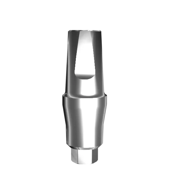 Абатмент титановый прямой, совместим с Alpha-Bio, MIS, Adin SP (5 мм), с винтом