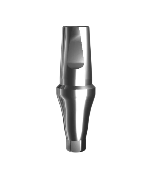 Абатмент титановый прямой, совместим с Osstem Mini (5 мм), с винтом