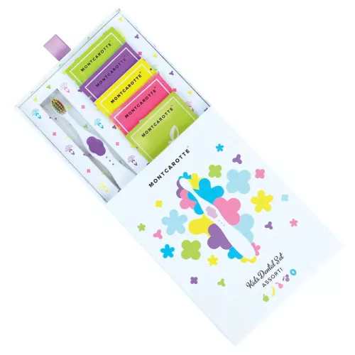 MontCarotte Подарочный набор детской косметики для зубов для детей Сиреневый, 0+