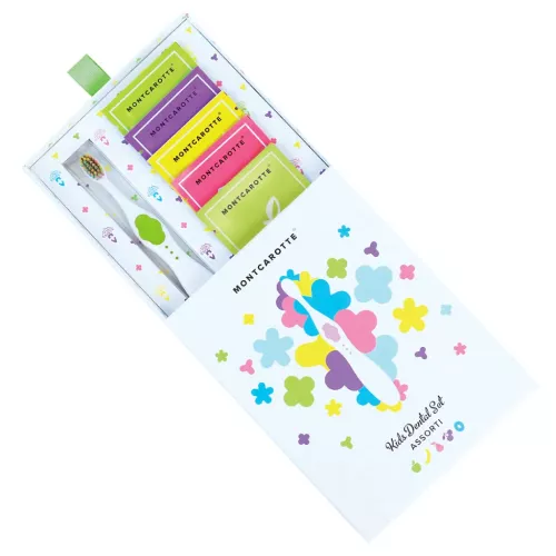 MontCarotte Подарочный набор детской косметики для зубов для детей Зеленый, 0+