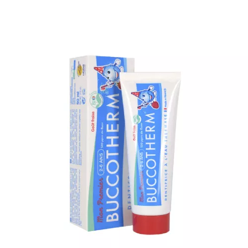 Зубная паста Buccotherm для детей 2-6 лет вкус клубника с термальной родниковой водой, 50 мл