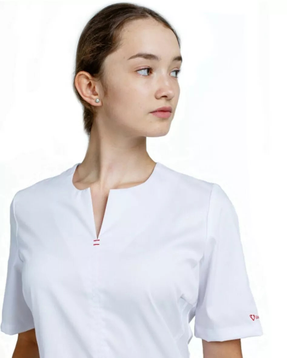 Куртка женская КМ.579 р.42, рост 170-176 (цвет белый)